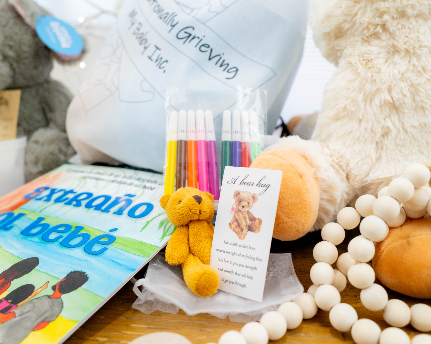 Beary Loved Comfort Kit - Color me Edition- (For Siblings of Loss)